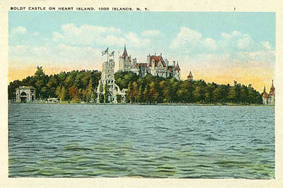 Boldt Castle on Heart Island, Finger Lakes