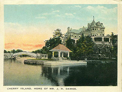 Cherry Island, home of Mr. J. H. Dawes