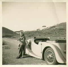 Anne with MG in French Indochina